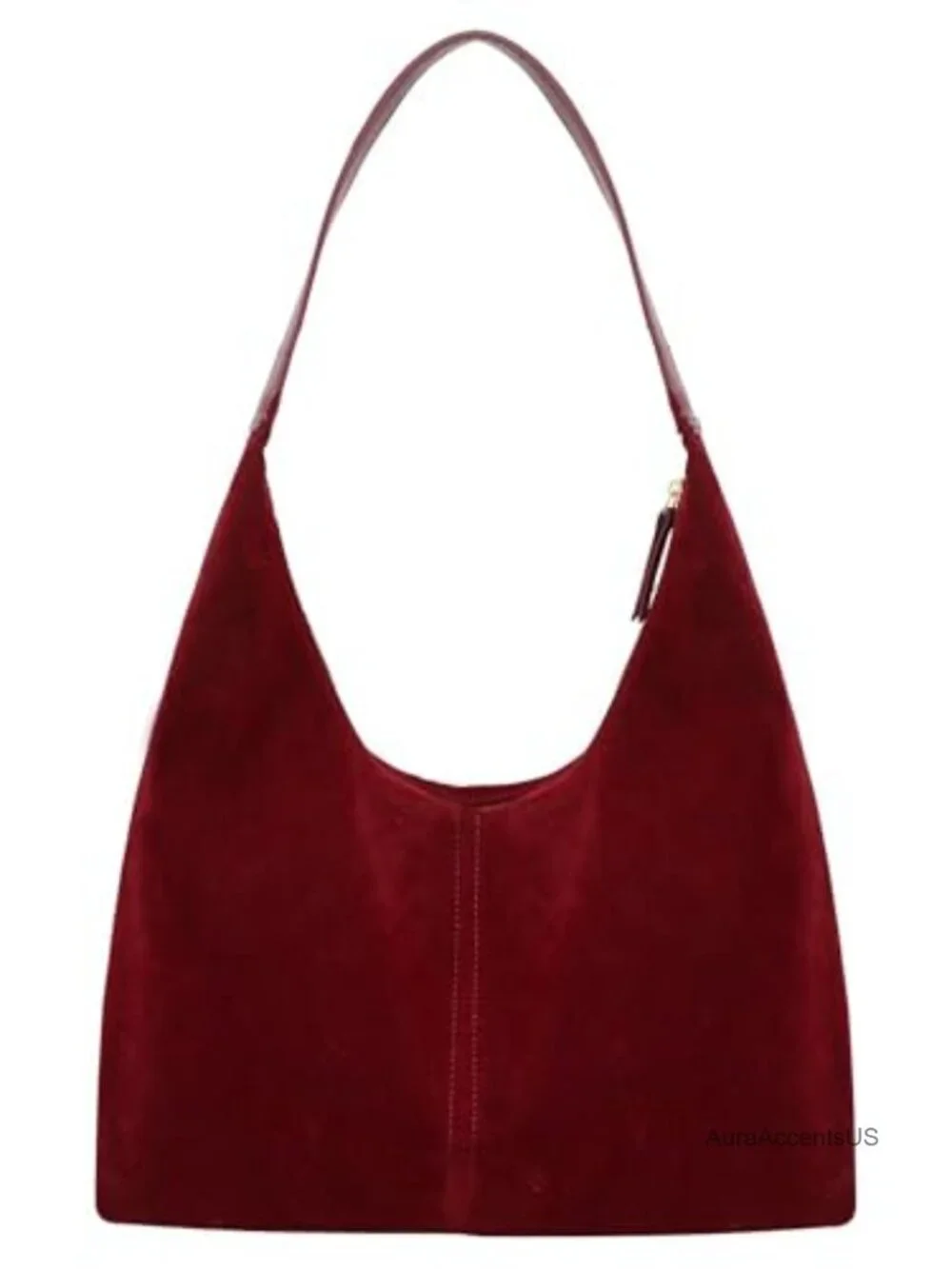 Women's Suede Shoulder Bag Hobo Handbag Underarm Purse Tote Work Travel